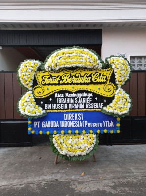 Papan Bunga Duka di Pontianak Tenggara