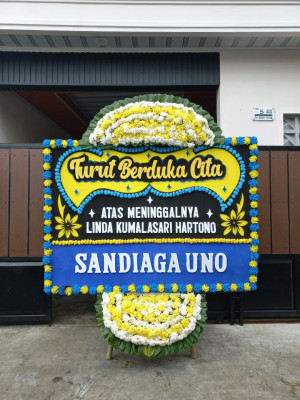 Papan Bunga Duka di Pontianak Tenggara