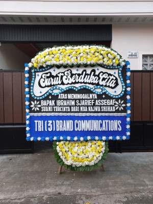 Papan Bunga Duka di Pontianak Tenggara